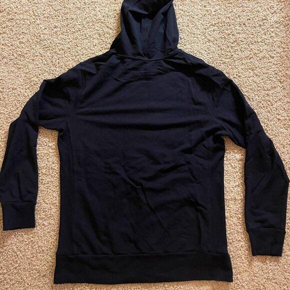 State & Liberty Navy pullover hoodie M - Picture 2 of 5